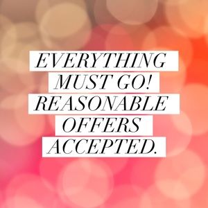 Closet clean out - bundle to save!